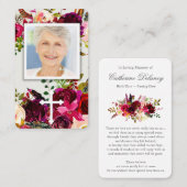 祈りの言葉カード | フローラボルド&クロス 名刺 (正面/裏面)