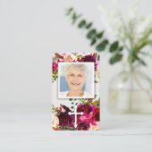 祈りの言葉カード | フローラボルド&クロス 名刺 (スタンド正面)