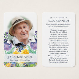 祈りの言葉カード |フローラ青