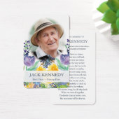 祈りの言葉カード |フローラ青 (デスク)