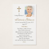 祈りの言葉カード マザーズ・デヴィア (裏面)