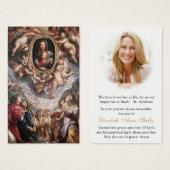 祈りの言葉カード |マドンナ・デッラ・バリチェラ (正面&裏面)