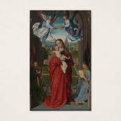 祈りの言葉カード |ヴァージンと子 (正面)