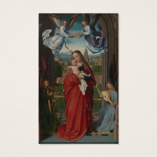 祈りの言葉カード |ヴァージンと子 (正面)