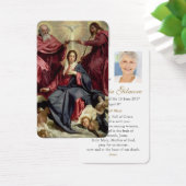 祈りの言葉カード |ヴァージン戴冠 (デスク)