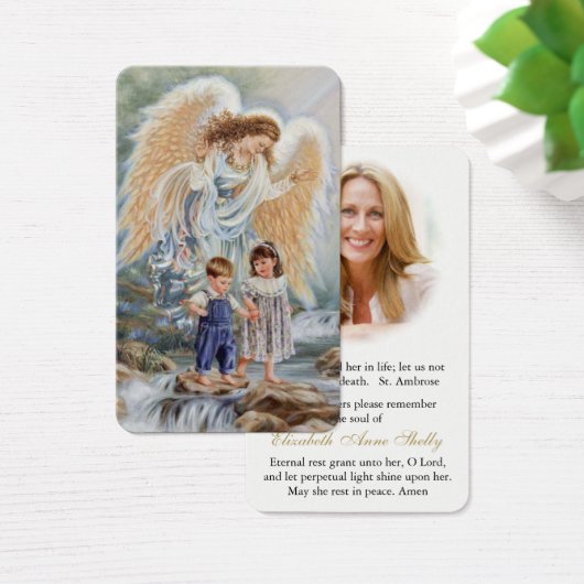 祈りの言葉カード |ヴィンテージガーディアン・エンジェル (デスク)