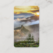 祈りの言葉カード |中国ウォール – Deluxe 名刺 (正面)