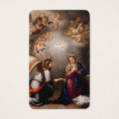 祈りの言葉カード |受胎告知 (正面)