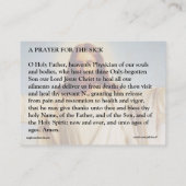 祈りの言葉カード 名刺 (裏面)