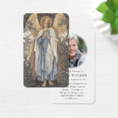 祈りの言葉カード |天使の受胎告知 (デスク)