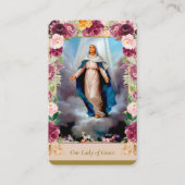 祈りの言葉カード |我らのグレースデラックス夫人 名刺 (正面)