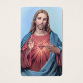 祈りの言葉カード |最も愛情のあるハート (正面)