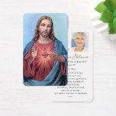 祈りの言葉カード |最も愛情のあるハート (デスク)