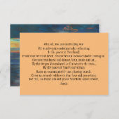 祈りの言葉カード(治癒と健康) サンキューカード (正面/裏面)