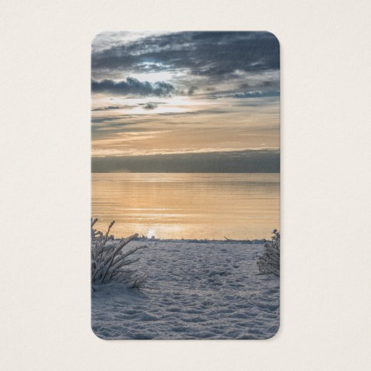 祈りの言葉カード |海の岬1 (正面)