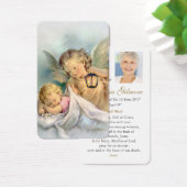 祈りの言葉カード |神の天使が見守っている (デスク)