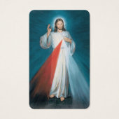 祈りの言葉カード |神の慈悲チャップレット1 (正面)