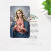 祈りの言葉カード |神聖なハート020 (デスク)