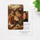 祈りの言葉カード |神聖な家庭5 (デスク)