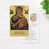 祈りの言葉カード |私たちの女性パーペチュアル救済 (デスク)