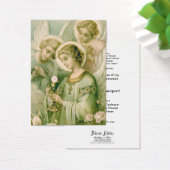 祈りの言葉カード：私の魂はベールを借りる (デスク)