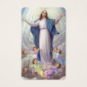 祈りの言葉カード |秘密のロザリオ (正面)