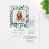 祈りの言葉カード |紫陽花 (デスク)