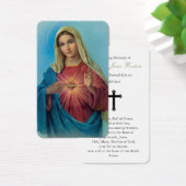 祈りの言葉カード |聖なるハートマリア3 (デスク)