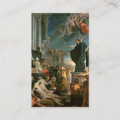 祈りの言葉カード |聖フランシス・ザビエルの奇跡 名刺 (正面)