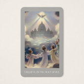 祈りの言葉カード 聖霊信じの中に|私 (正面)