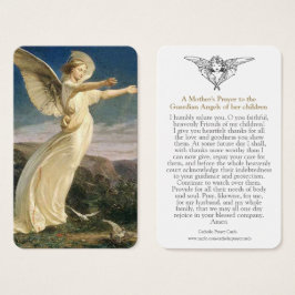 祈りの言葉カード | Angel ビクトリアン