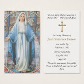 祈りの言葉カード | Hail Mary (正面&裏面)