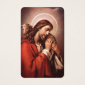 祈りの言葉カード | Jesus Good Shepherd 4 (正面)