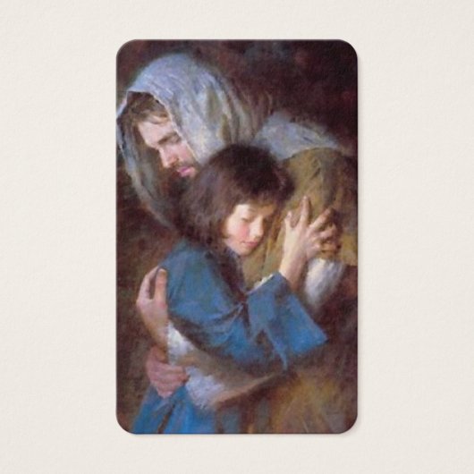 祈りの言葉カード | Jesus Hugs (正面)