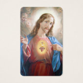 祈りの言葉カード | Jesus Saitalハート (正面)