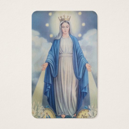 祈りの言葉カード | Our Lady Miracuous Medal (正面)