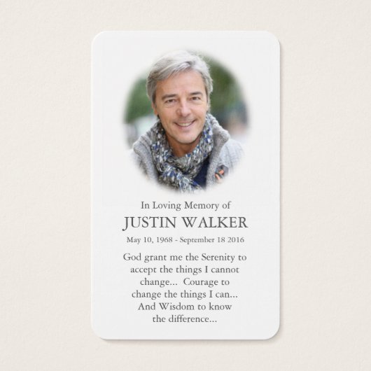 祈りの言葉カード | Serene Waters (裏面)