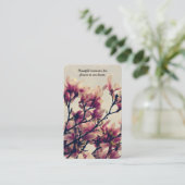 祈りの言葉カード | Sweet Magnolia - Deluxe 名刺 (スタンド正面)