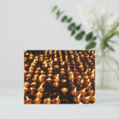 祈りの言葉キャンドルアットブダナス ポストカード (スタンド正面)