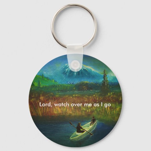 祈りの言葉キーチェーン キーホルダー (正面)