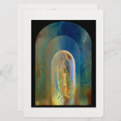祈りの言葉グアダルーペの我々の女性 招待状 (正面/裏面)