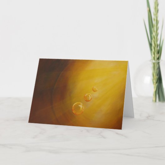 祈りの言葉グリーティングカード カード (正面)