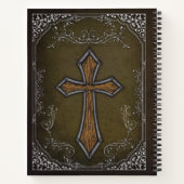 祈りの言葉ジパーソナライズされたャーナル宗教誌 ノートブック (裏面)