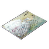 祈りの言葉ジャーナルと花嫁 ノートブック (左側)