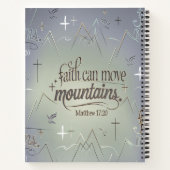 祈りの言葉ジャーナルらせん手帳 ノートブック (裏面)