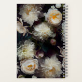 祈りの言葉ジャーナルバラと花 ノートブック (裏面)