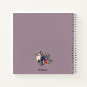 祈りの言葉ジャーナル感謝祭名前をカスタムする目的 ノートブック (裏面)