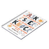 祈りの言葉ジャーナル聖なる書物、 経典バイブルMatthew 7:7 ノートブック (左側)