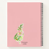 祈りの言葉ジャーナル聖書聖句イザヤ58 11 Primrose ノートブック (裏面)