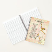 祈りの言葉ジャーナル ノートブック (内部)